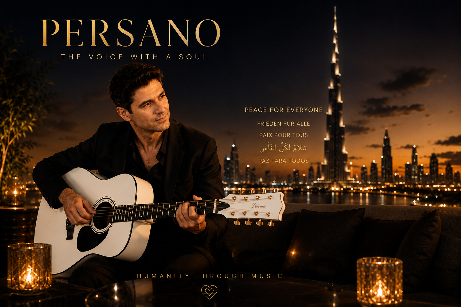 Persano The Voice with a Soul Artist Dirk Persch